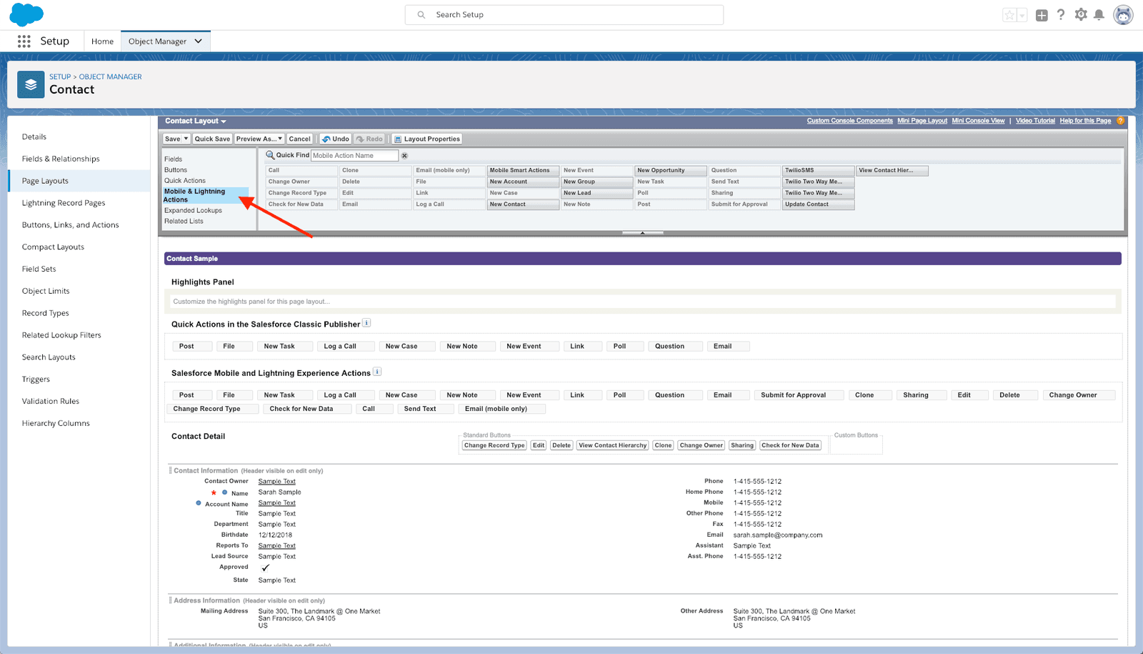 Mobile & Lightning Actions.