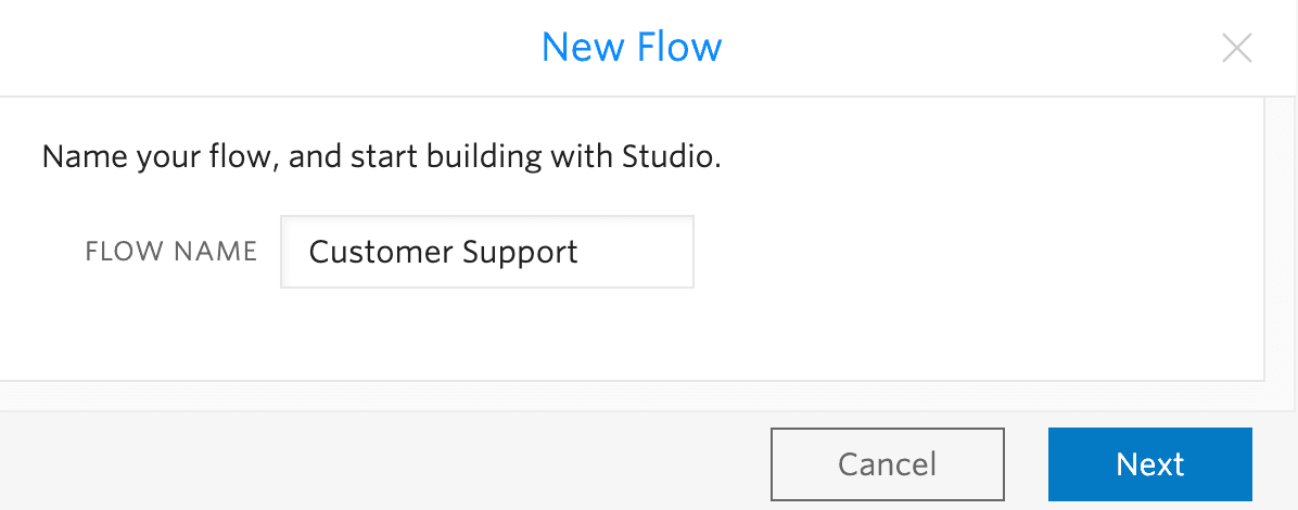 Customer Support Flow.