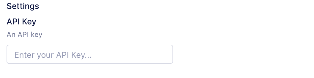 Test Value For Setting.