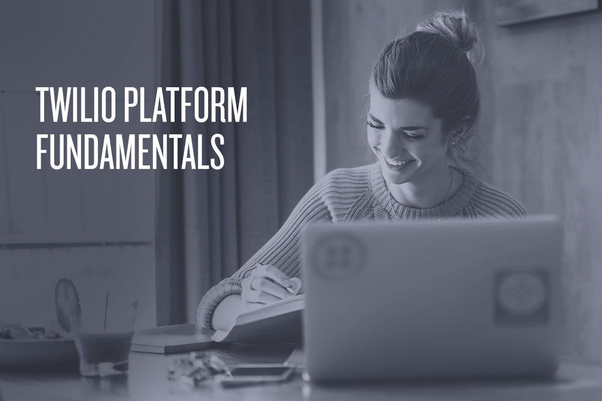 Twilio Platform fundamentals course cover