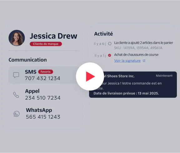Illustration of the Flex UI showing how agents can pull up details about their customers’ policies for a seamless, contextual customer service experience.