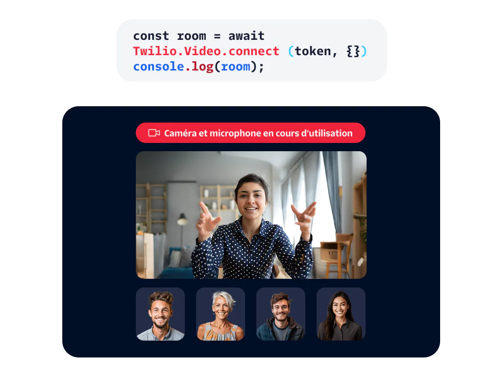 Built on top of WebRTC, our platform lets you focus on building one-of-a-kind video applications