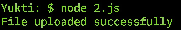 The csv file is uploaded successfully. The csv file is uploaded successfully.