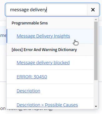 Message Delivery Insights for RCS