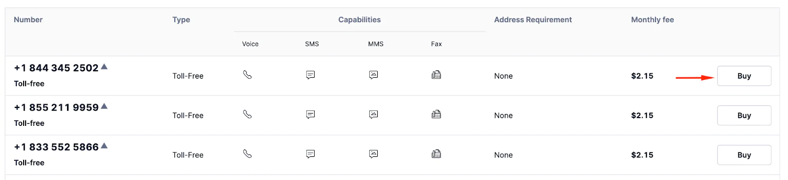 Buy a toll-free phone number