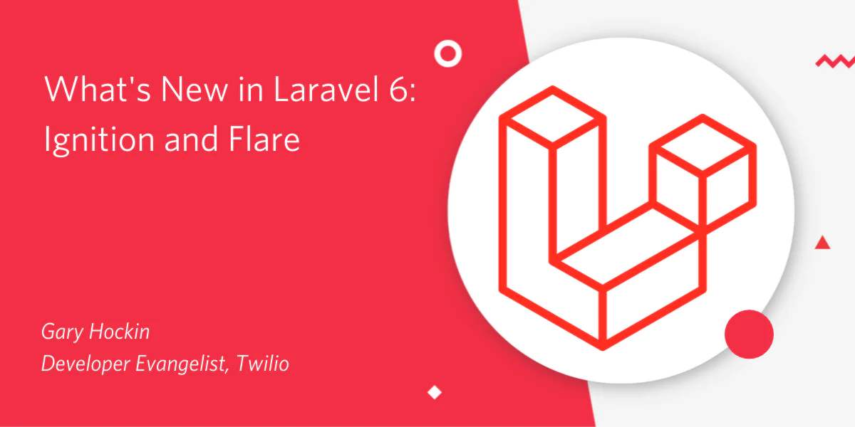 Presentation slide about new features in Laravel 6 by Gary Hockin, Developer Evangelist at Twilio.
