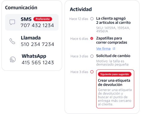 Flex UI supporting sales outreach through the channels customers prefer: SMS, voice calls, WhatsApp