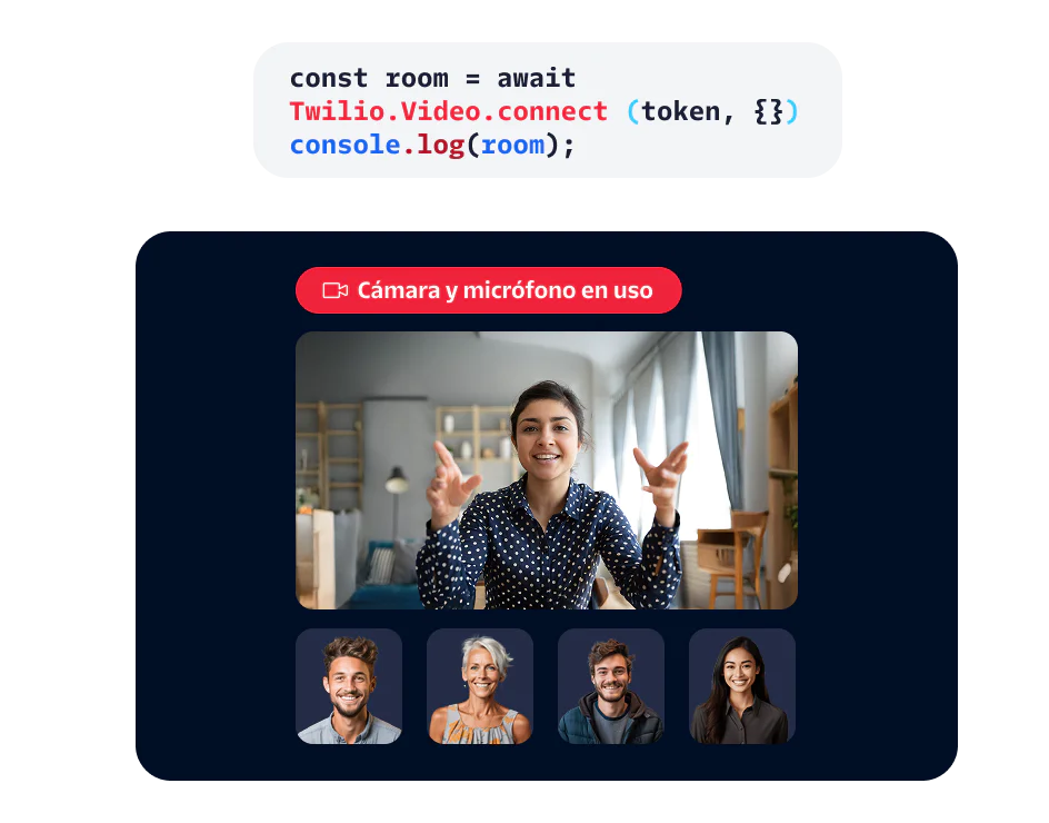 Built on top of WebRTC, our platform lets you focus on building one-of-a-kind video applications