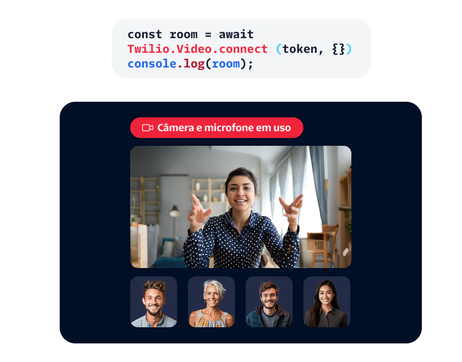 Built on top of WebRTC, our platform lets you focus on building one-of-a-kind video applications