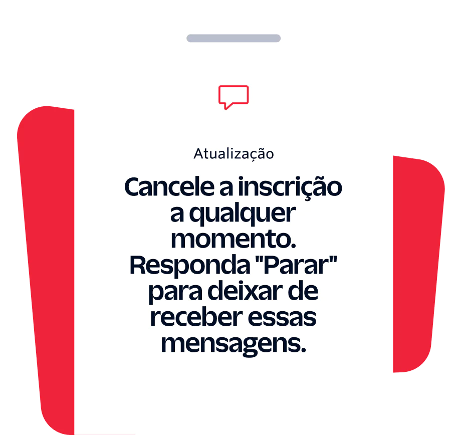 Message prompting users to reply with Stop to opt out of receiving further messages.
